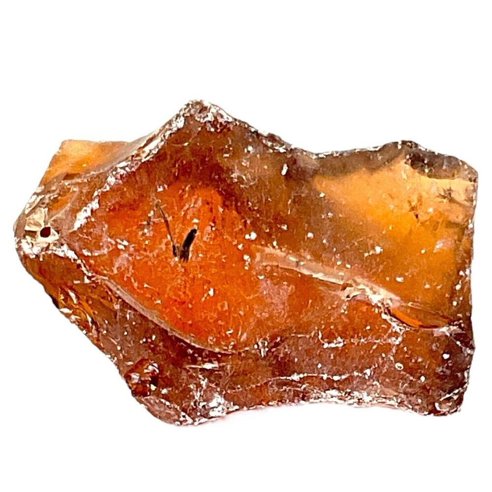 Peach Translucent Art Glass Cullet Slag Glass‎ #5XL72
